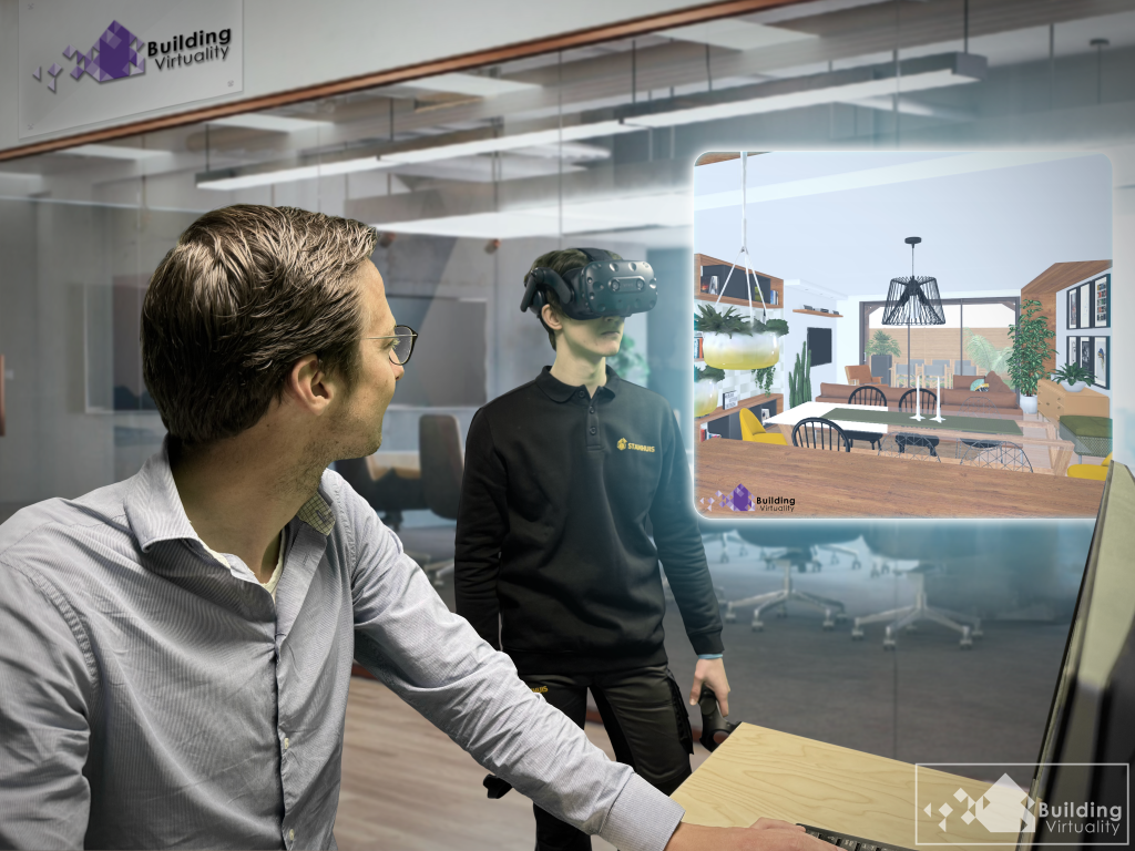 Design en verkoop met behulp van virtual reality-technologie.