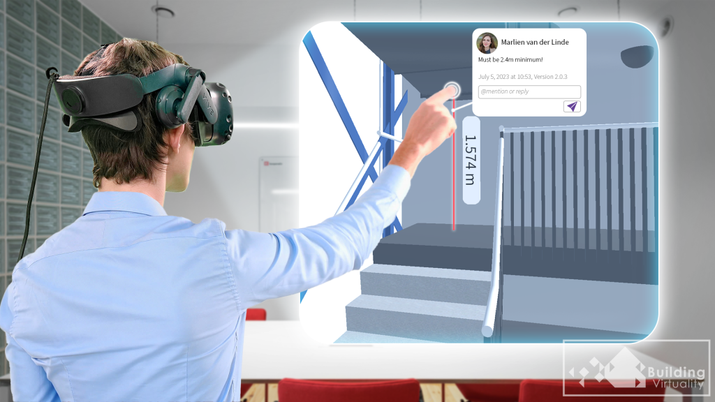 Visualisatie van bouwprojecten met virtual reality.