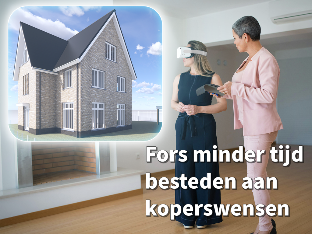 Minder tijd besteden aan koperswensen met VR-technologie.